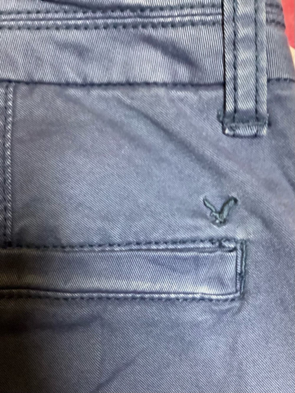 American Eagle Outfitters Navy Blue Chino Shorts 12 - Picture 9 of 14